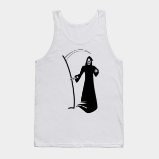 Grim Reaper Silhouette Tank Top